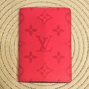 Louis Vuitton Pink Monogram Cardholder Holder